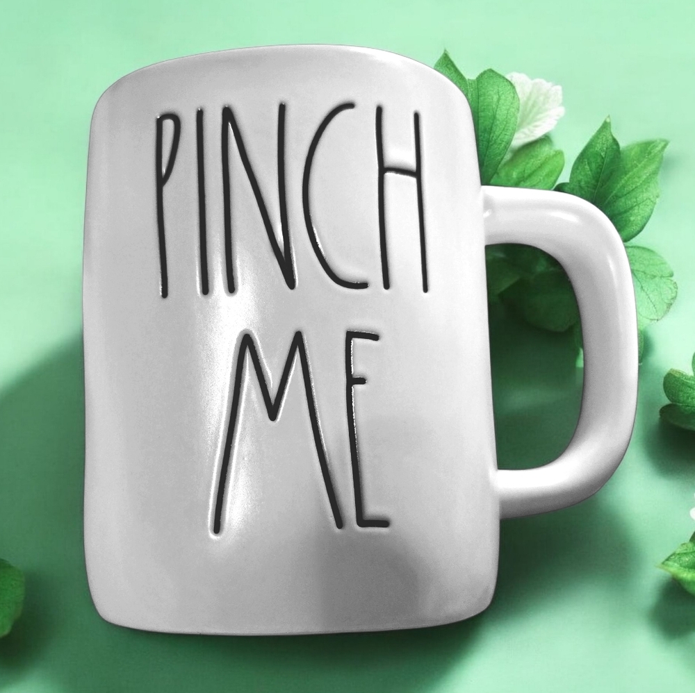 Rae Dunn 'Pinch Me' 20oz Mug-NWOT